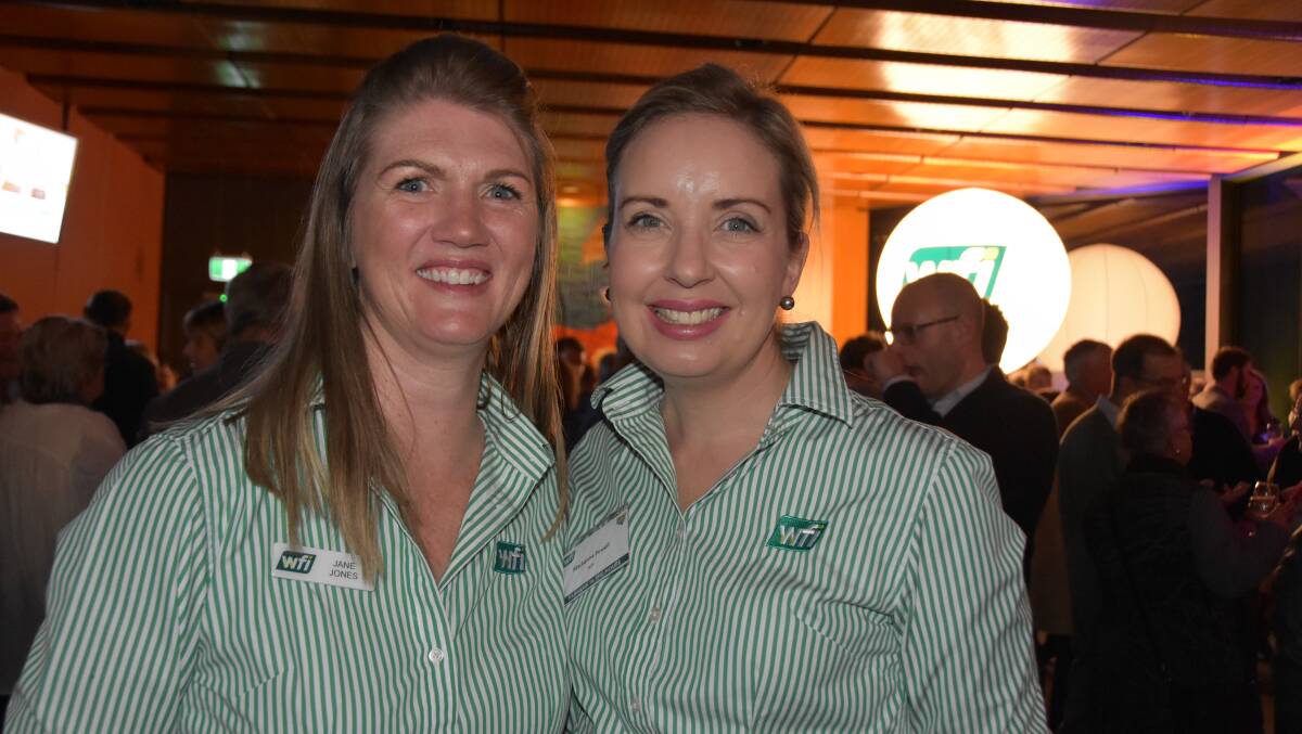 Mackenna, right at the NSW Farmers event.