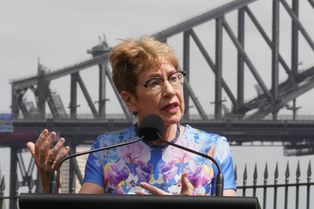 The new NSW Governor Margaret Beazley on Sunday in Sydney after her appointment.