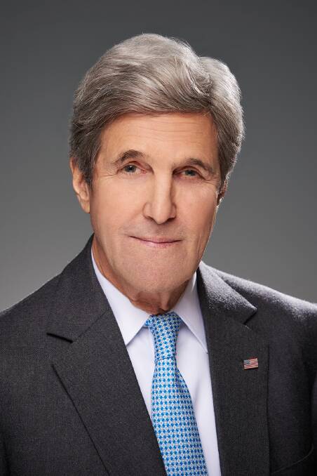 Former US Secretary of State John F Kerry.