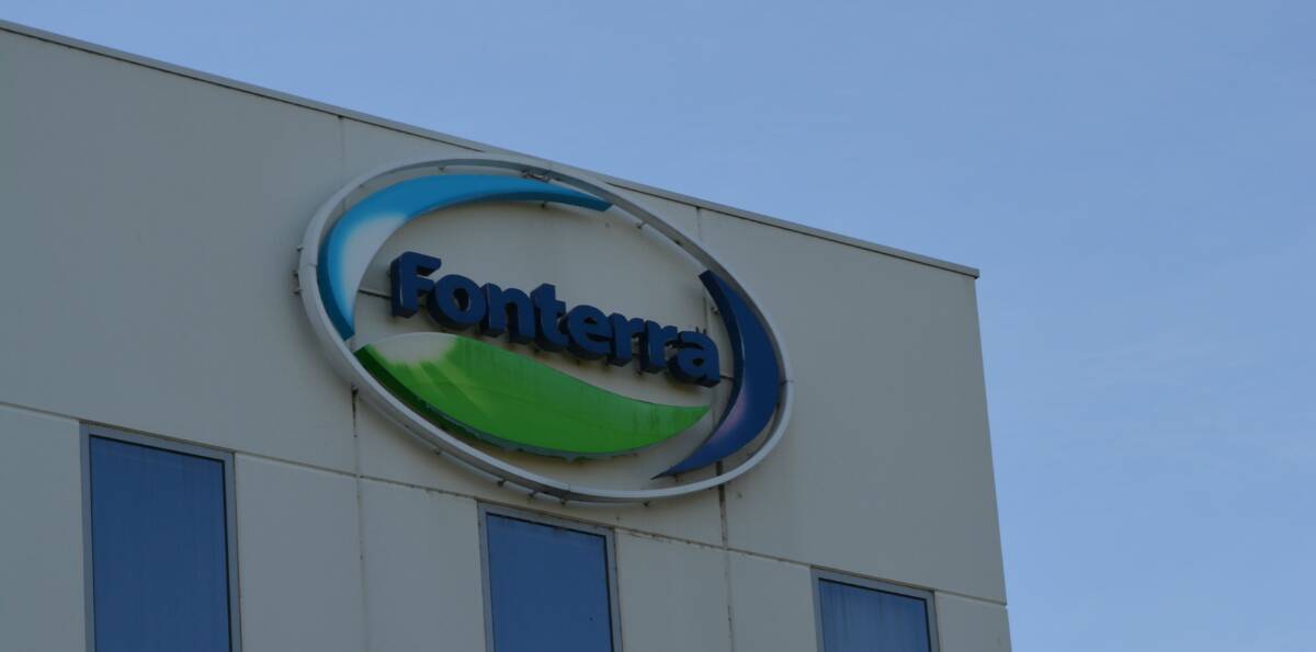 Blue skies: Fonterra announced it exported a whopping 300,000 tonnes of product to its global markets last month. 