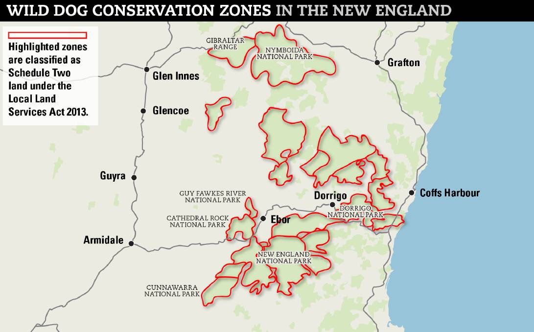 There are many 'Schedule Two' areas throughout the New England region. This land includes native parks, nature reserves, state conservation areas, state forest and crown land. 