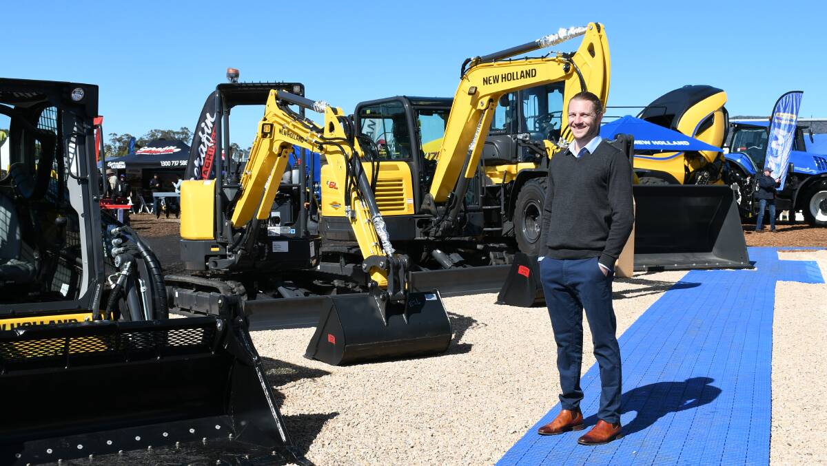 New Holland construction product manager Jim Pike expects the year ahead will be another big one for sales of construction equipment.
