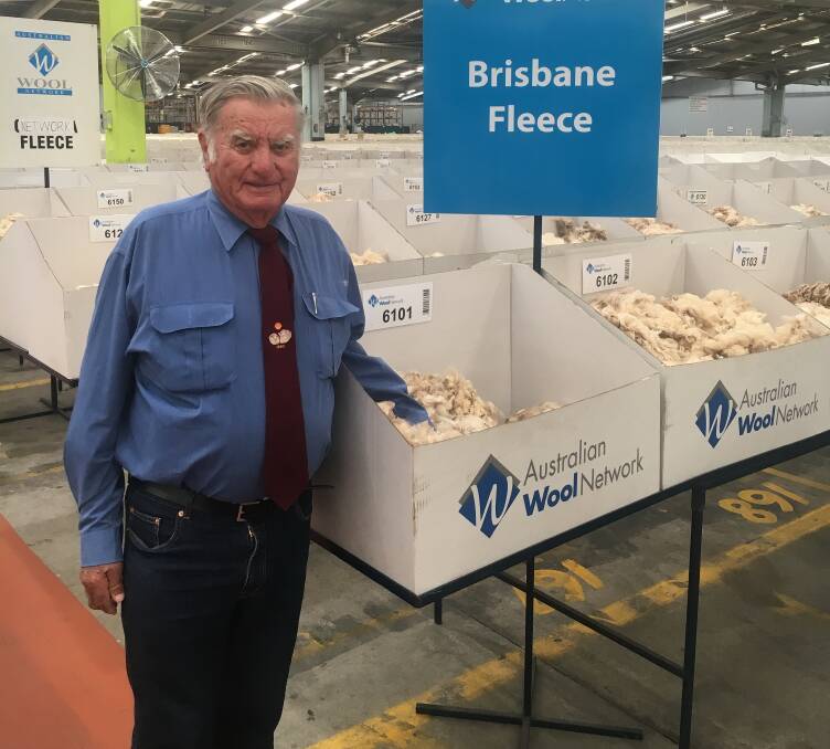 Unreal Prices: Bill Huskisson, Wattle Downs, The Gums travelled to the Sydney Wool Sales for the first time this week to see his wool clip sold. 