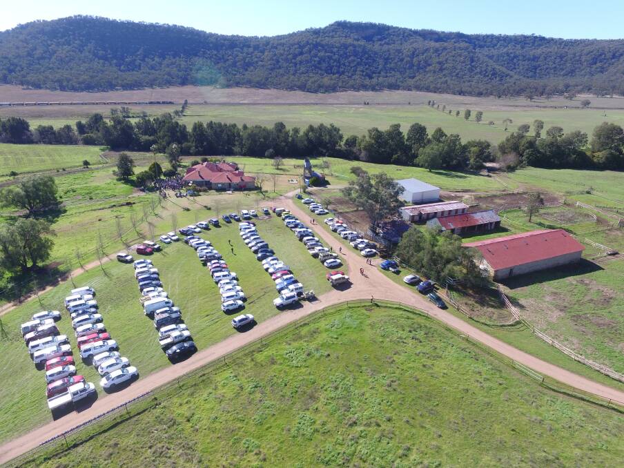 Tarwyn Park in the Bylong Valley, home of Natural Sequence Farming and now under management of Korean energy giant KEPCO. 400 people attended an open day at the property on the weekend. Photo by Matt and Shannida Herbert.