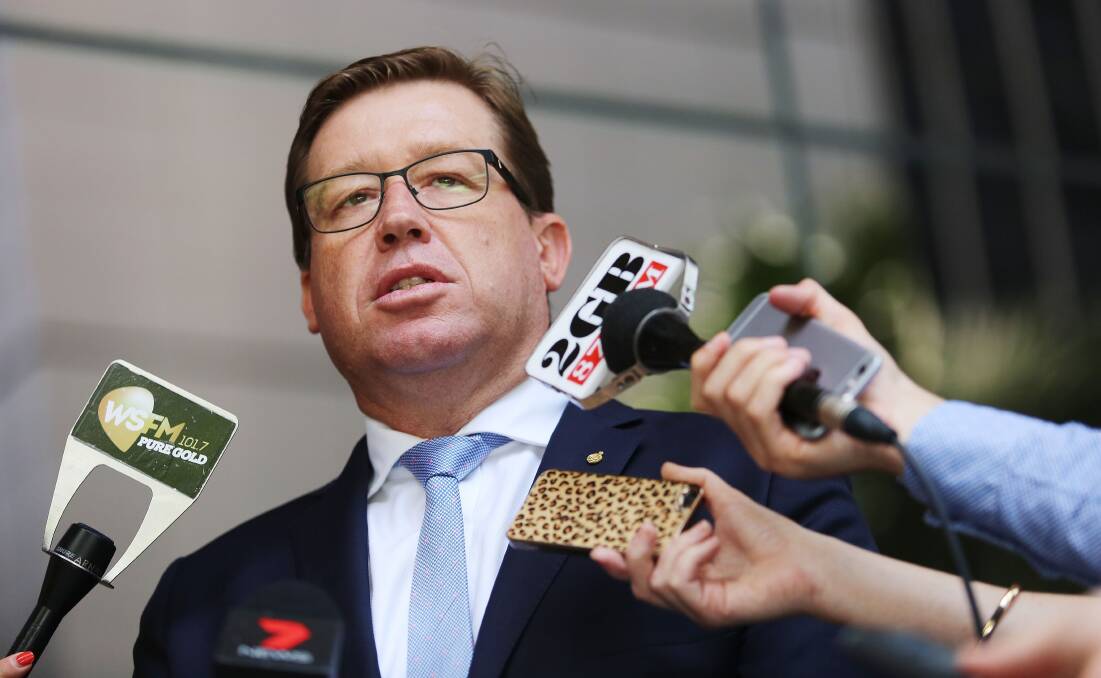 Nationals Leader Troy Grant is stepping down from his leadership role.
