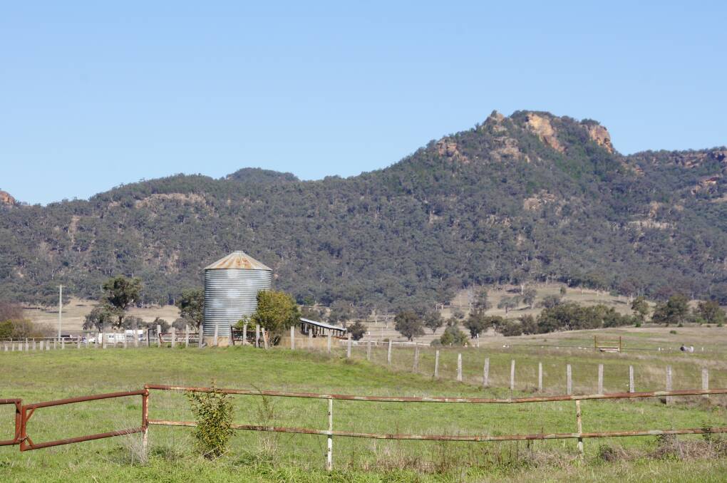 The steep sandstone escarpment surrounding the Bylong Valley provides a dramatic setting for the latest land use conflict to flare over a coal mine in NSW.