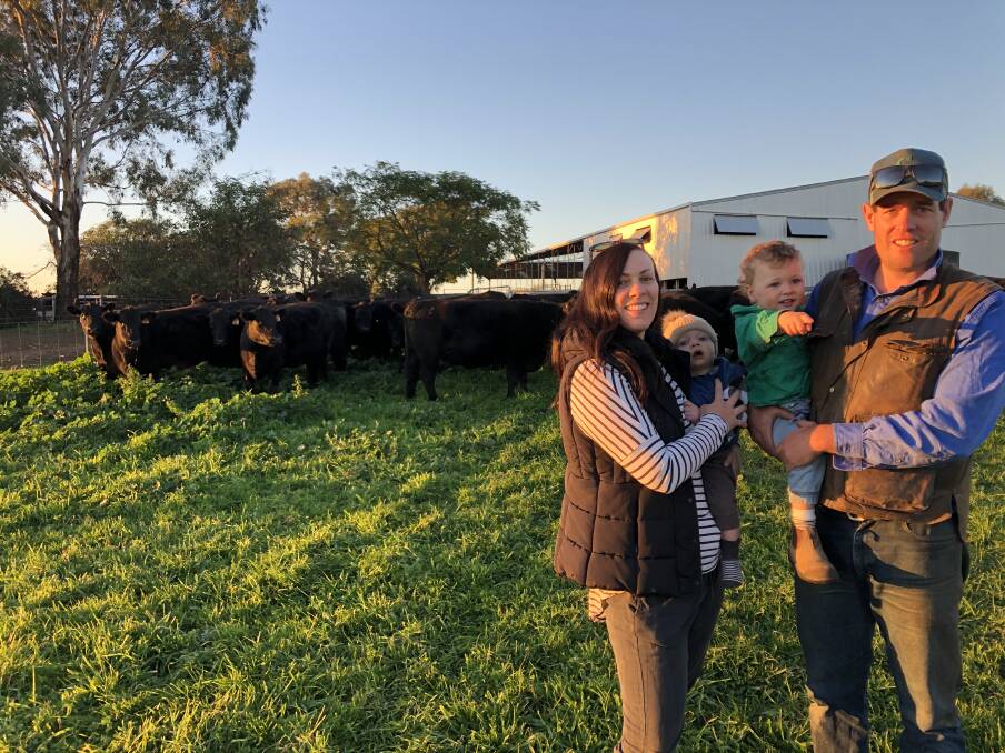 Helen and Colin Geddes are finding favour running Angus stock that are fast growing and easy to manage.
