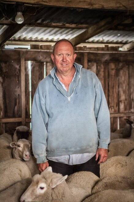 PARTNERSHIP: David Madden works with son James on marketing Roaring Forties lamb.