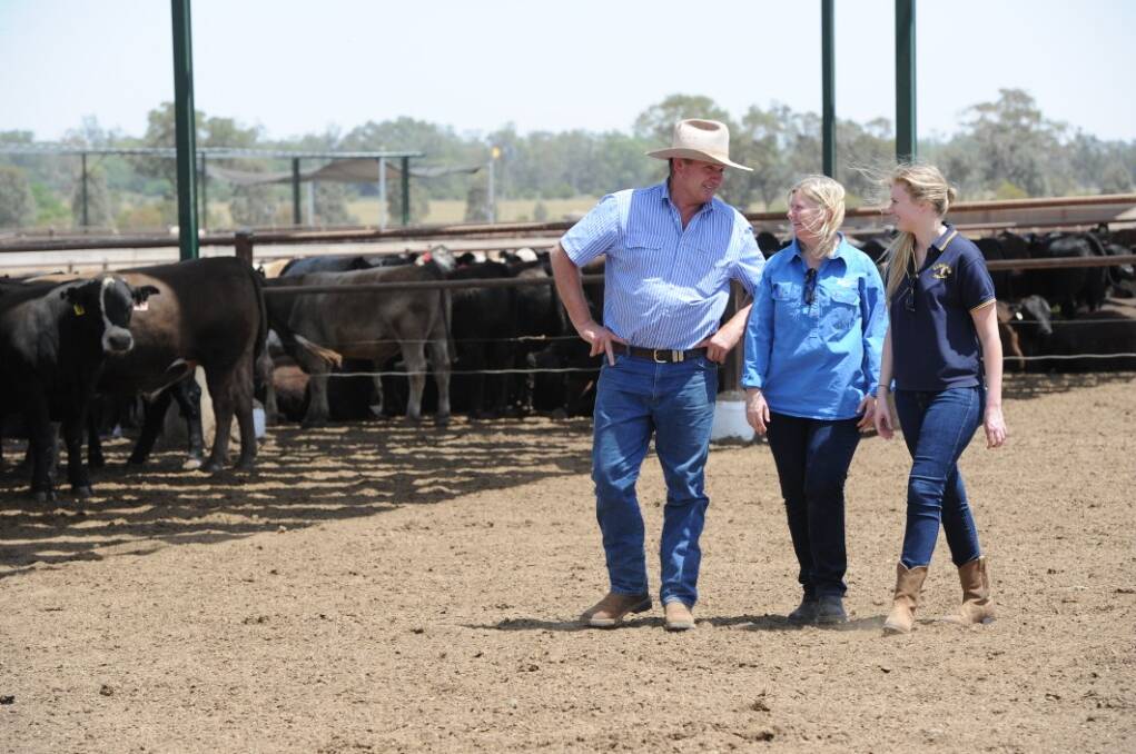 MULTI-GEN: Andrew and Tess Herbert are the fifth generation leading the farming business - with their daughter Caitlin (and son Lachlan) now also on board.