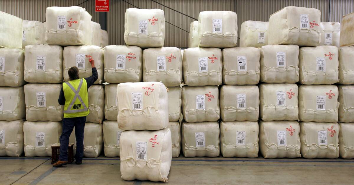 Online demand for wool was strong last week, but pressure was predicted during this week due to a higher 43,966 bales scheduled for physical auctions. 