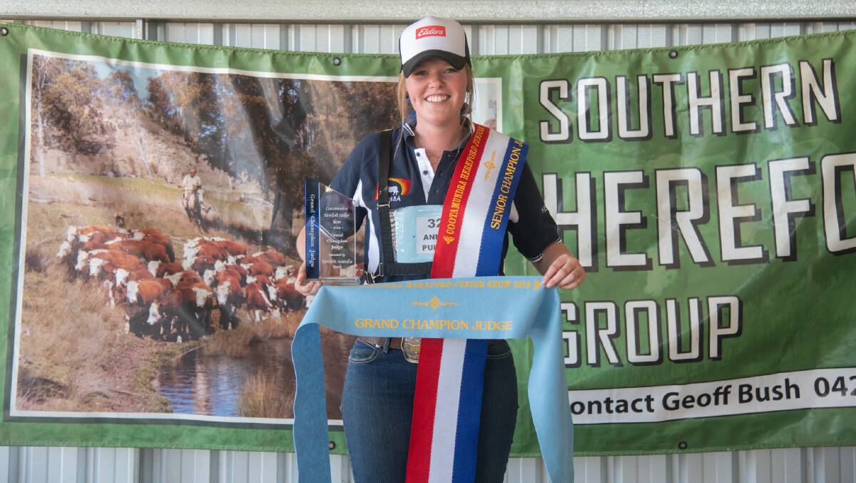 Bannockburn local Annie Pumpa grew up on a family farm in Culcairn, NSW, and was inspired to pursue a career in the industry thanks to her school's agriculture team.