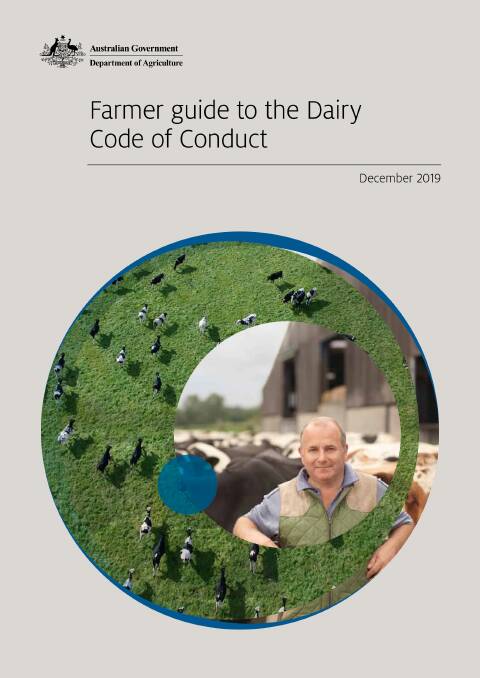 CODE CRACKED: The mandatory Dairy Code of Conduct has been released and will come into effect on New Year's Day.