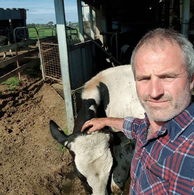 CHOICE: Bega Valley dairy farmer Phil Ryan says choice for dairy farmers in the valley is coming for the first time as processors scramble to secure enough milk. Photo: Facebook.