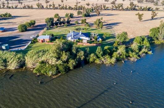 Tarramia at Mulwala is the last property to be sold from the estate of the late Marion Page. Photo: supplied.