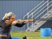 KEEN EYE: Penola Station's Liz Rymill has taken up clay shooting and has made her mark on the sport. 