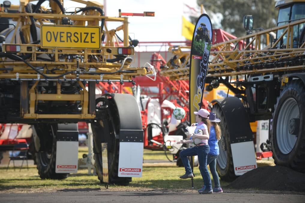 SCALE: Big is always better at AgQuip, Australia's premier field days.