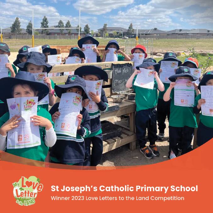 Children from the winning school - St Joseph's Catholic Primary School in Victoria share their Love Letters to the Land for Junior Landcare's 25th anniversary.