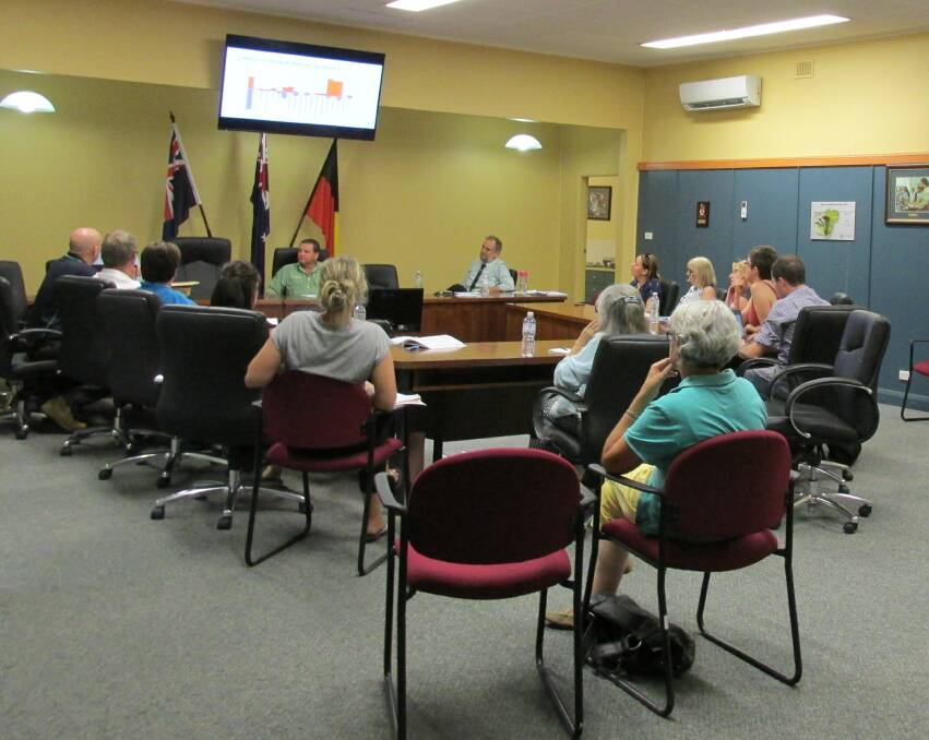 STRATEGY: The first round of workshops for the Building Future Communities project was held in Bourke this month. 