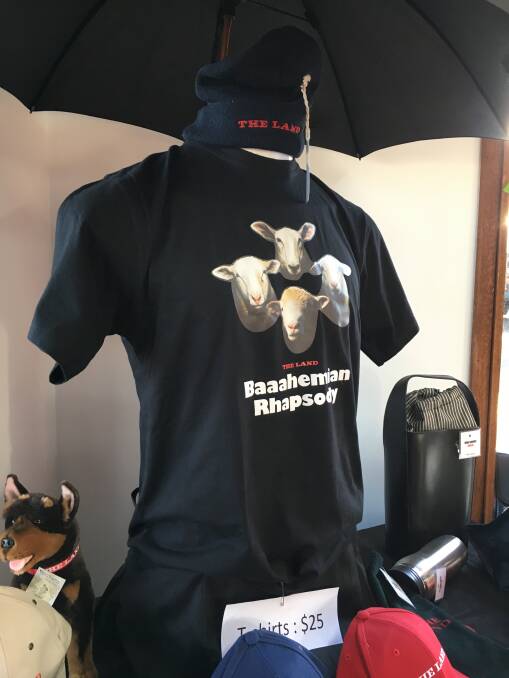 Be the envy of your friends with a Baaahemian Rhapsody T-shirt.