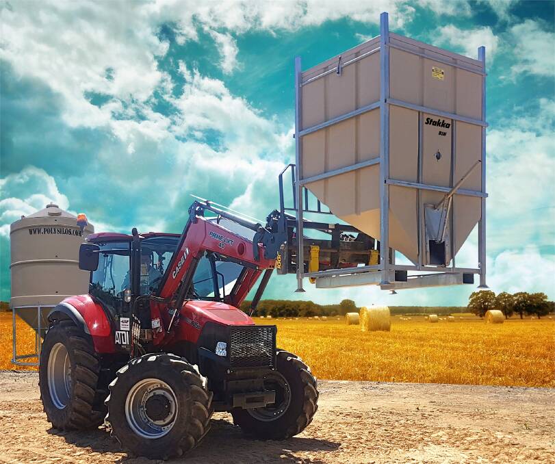 Enmach Industries has used polyethylene in their smart storage range of poly silos designed to meet storage needs ranging from one tonne to 46t, which will be on display at AgQuip 2018.
