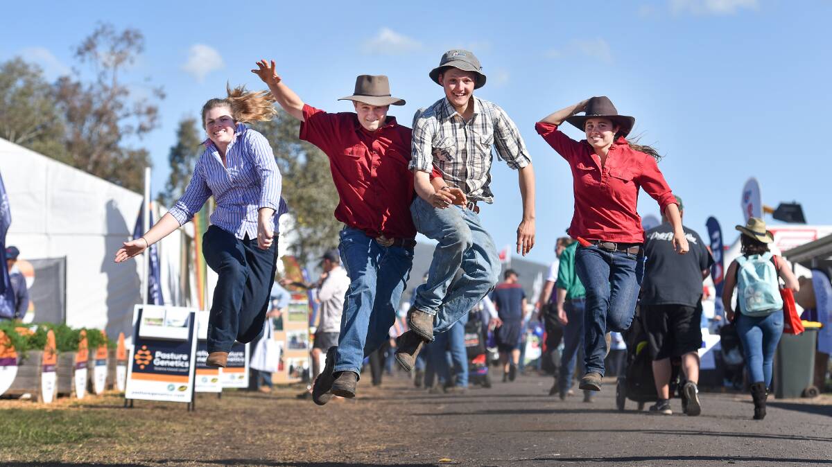 HAPPY DAYS: Punters are getting excited about the return of AgQuip in November.