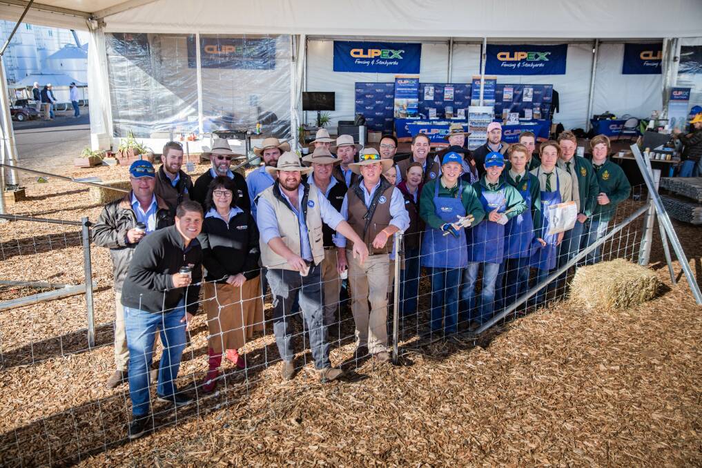 TEAM CLIPEX: The staff at AgQuip last year.