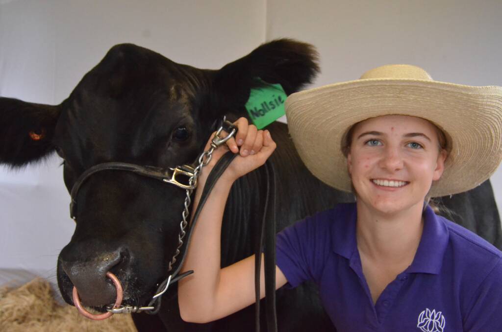 Pip Ireson and Nollsie, which she showed at the Sydney Royal Easter Show.