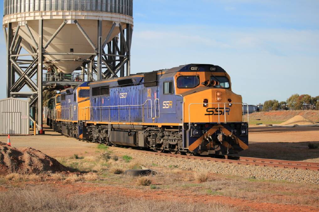 A bulging harvest down the east coast is estimated to boost the amount of grain rail activity this year by 100 to 500 per cent.
