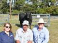 Alison and Adam Graham, Crawford Angus, Adjungbilly, with Tim McKean and Wilks McKean, Wagga Wagga.