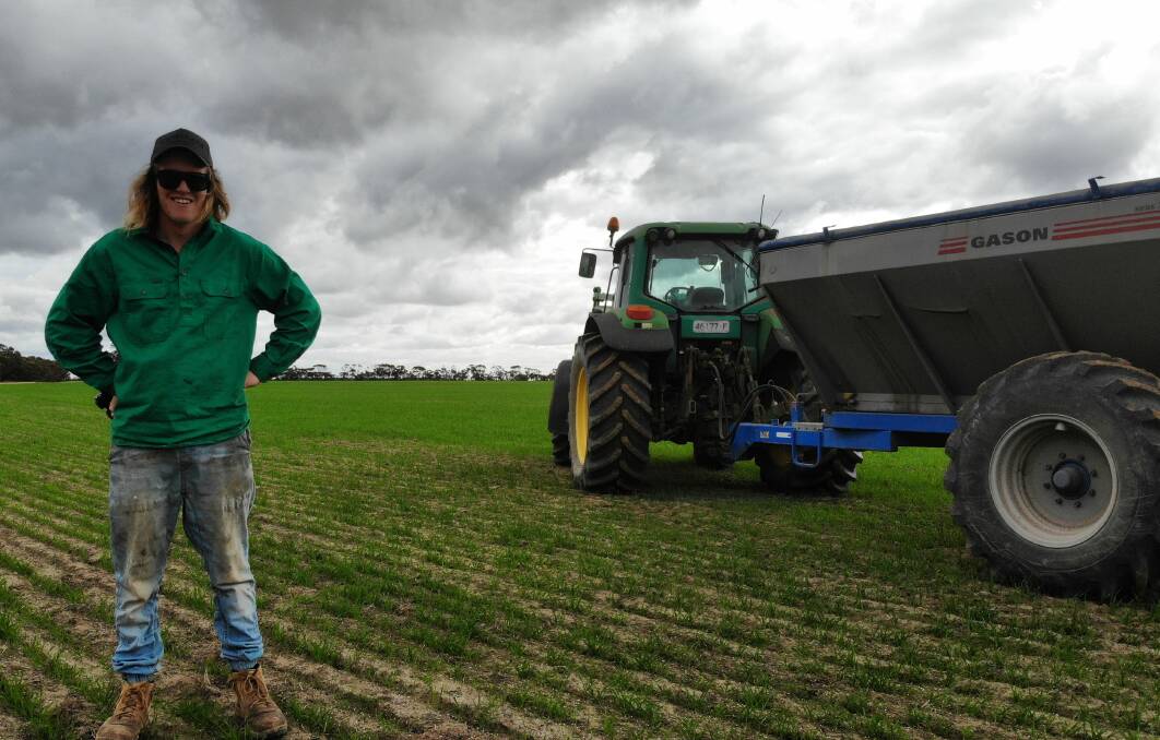 Mark Merrett is a young grower from Victorian with a passion for showcasing farm life on YouTube. He'll be sharing his story at Innovation Generation 2022. Picture: Supplied