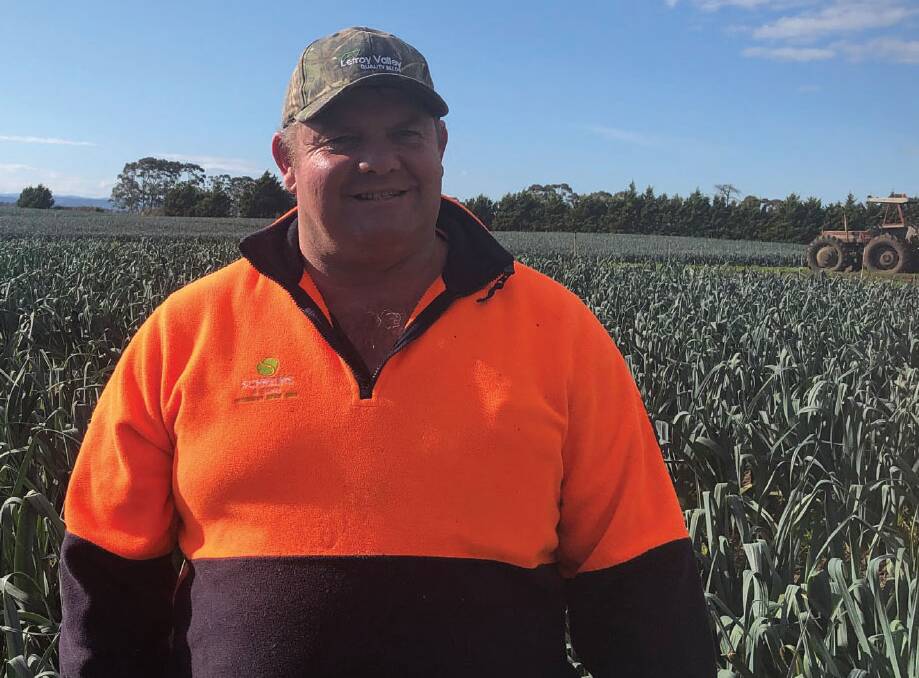 Labour shortages: Vegetable grower Adam Schreurs from Clyde, Victoria, is a regional winner in the Sustainability category.