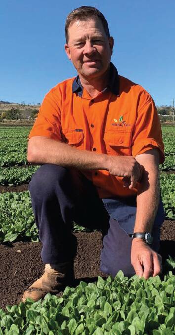 Better water practices: David Haak from Tent Hill in Queensland is a regional winner in the Productivity Category.