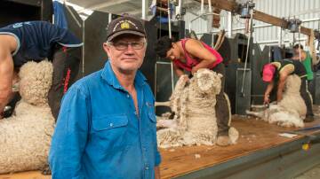 Improved environment: Peter Kaylock says the new shearing shed design has led to better work conditions for shearers. Picture: Supplied