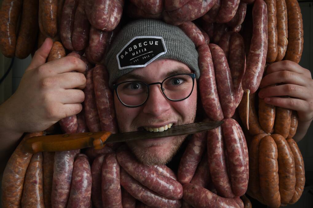 Golden sausages and small goods take over Albury butcher