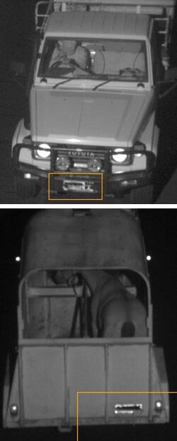 Images taken by the NSW DPI camera surveillance system at Chinderah, near Tweed Heads.
