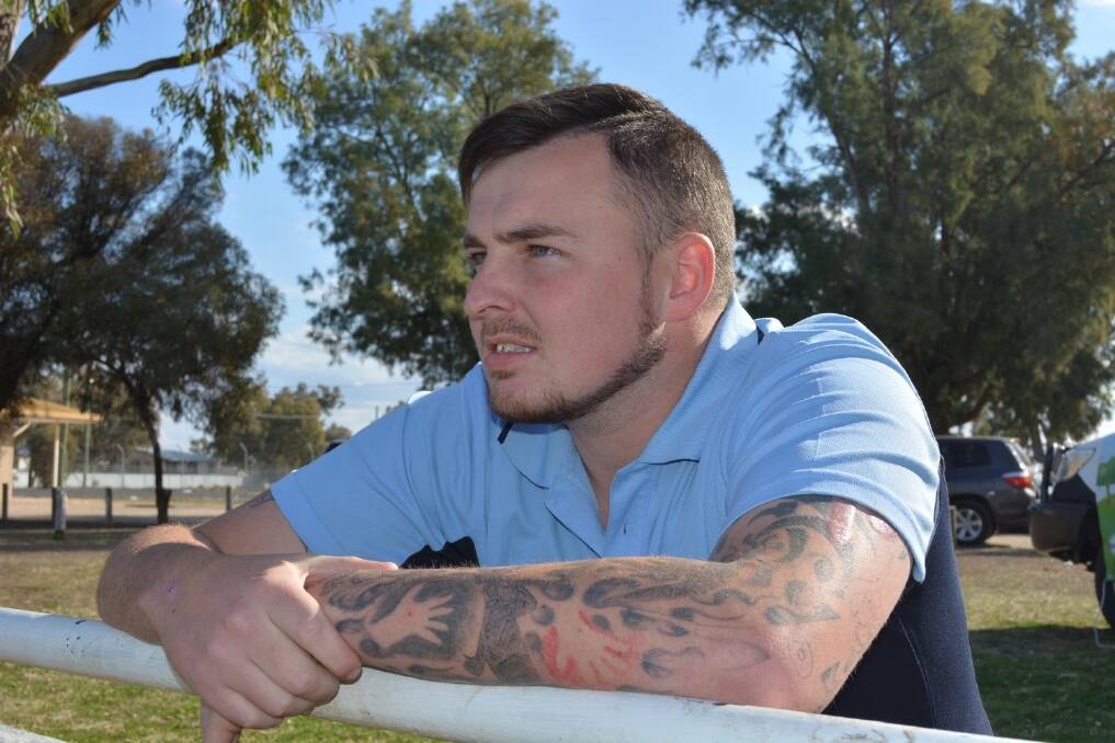 Jake Gillies sought help after attending an Act-Belong-Commit education session.