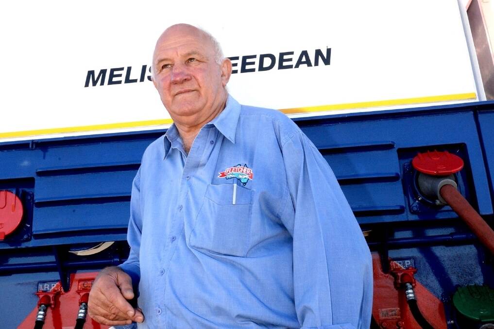 Managing director Roger Fletcher also runs a truck fleet servicing his Western Australian abattoir.