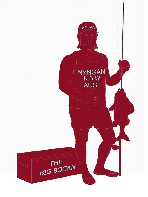 The proposed design for Nyngan's next “big thing”– the Big Bogan. A proposed 3.6-metre tall steel statue to represent the town in the Bogan Shire and on the Bogan River.