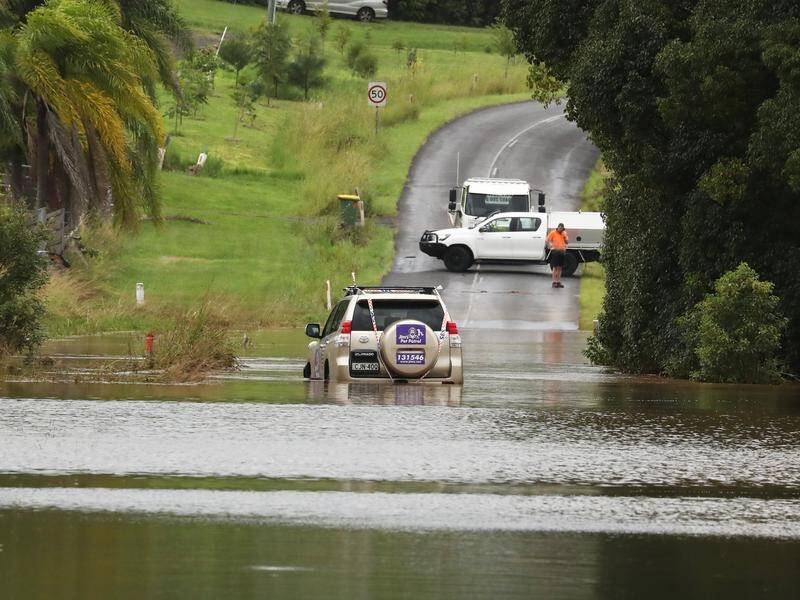 River levels may reach 13.5 metres at Lismore amid more expected rain, the weather bureau says.
