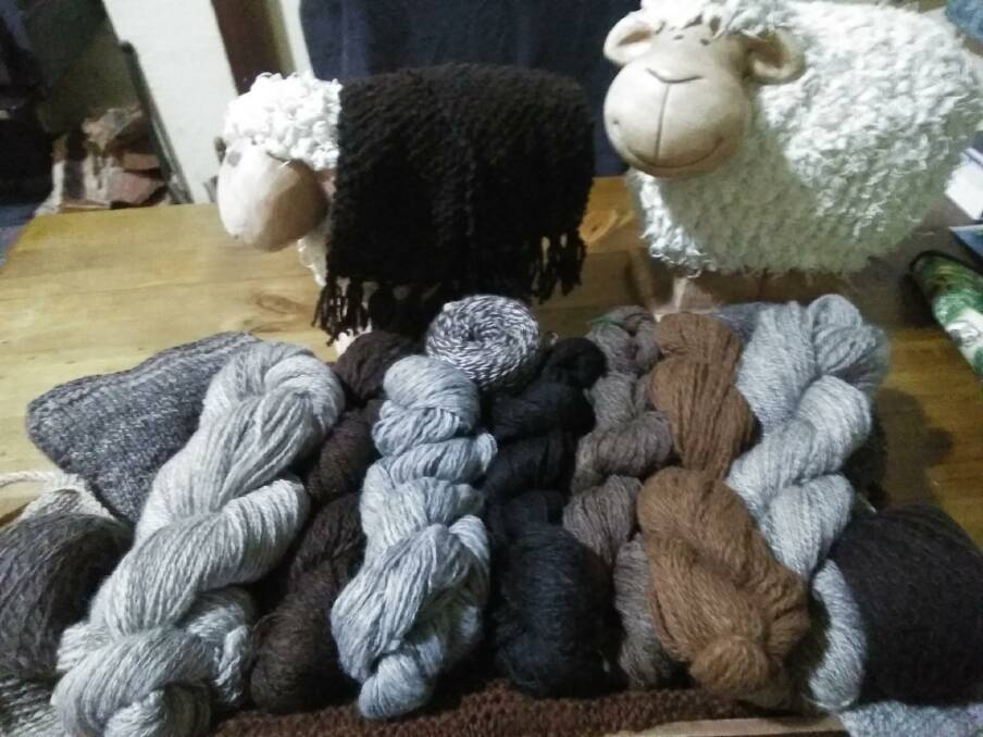 BEAUTI-WOOL: Sylvana's wool once it has been processed.