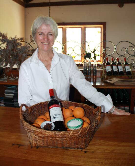 Liz McFarland, Vale Creek Wines, Bathurst, makes a lovely spicy mulled wine, which is perfect to serve this Christmas for a little taste of European tradition.