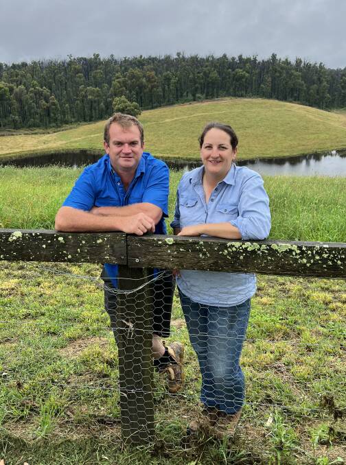 RESILIENCE: Jen Smith and her husband Brad, Smith Graziers, Tambo Crossing.