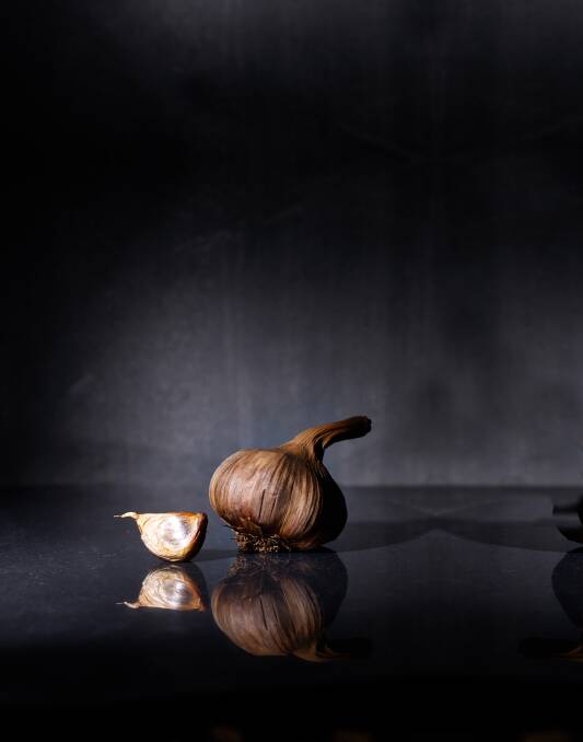 DELICACY: The wonderful black garlic. PHOTO: Jamie Durrant.