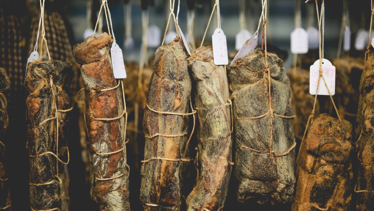 SMOKIN': Bundarra Berkshires sell their pork and specialty products, from hams, bacons and charcuterie, in their delicatessen and pantry. Photo: Lentil Purbrick.