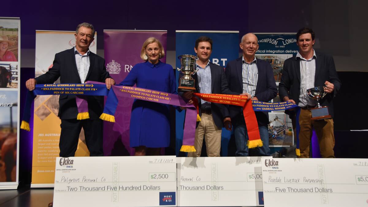 The 2019 RNA Paddock to Palate winners were crowned at a gala dinner at the Royal Queensland Show last Wednesday night. 
