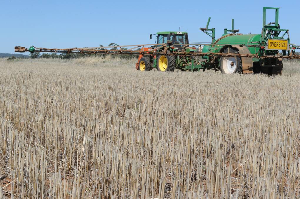 Despite not much cropping activity in the Walgett district, agronomists are still just as busy trying to control weeds. 