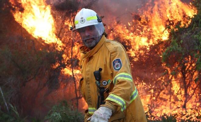 Rural Fire Service volunteers will be rewarded in Tamworth next January. File photo. 