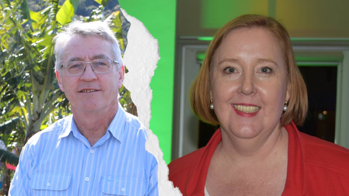 Agriculture commissioner Daryl Quinlivan AO (left) and Shadow minister for primary industries, Jenny Aitchison (right). 