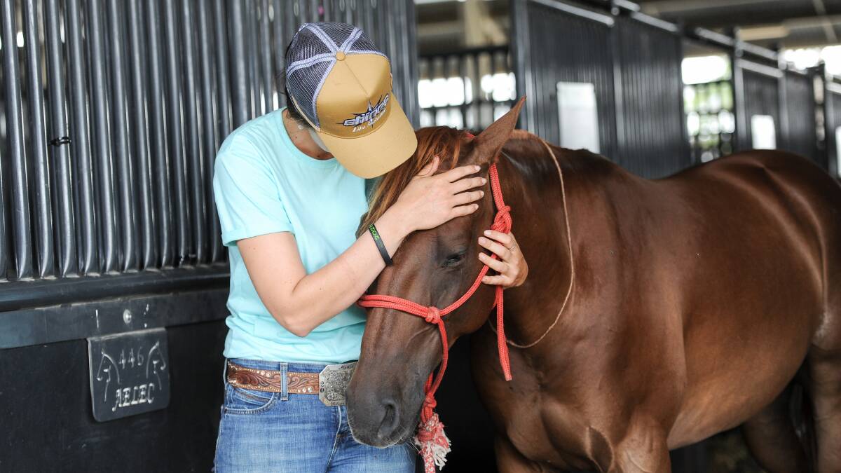 Leah said she always loved horses and grew a love of the sport and the industry. "I don't know how to do anything else," she said. 