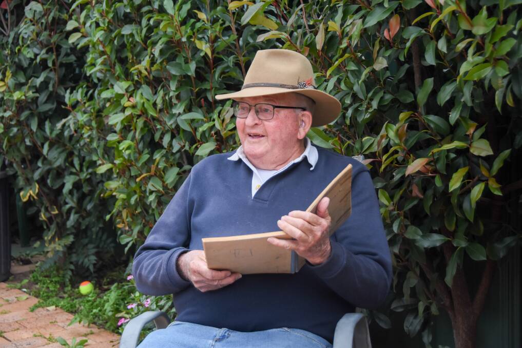 Les Smiles enjoys a quiet life at home in Gunnedah but he has plenty of memories as a commission buyer across the country. 